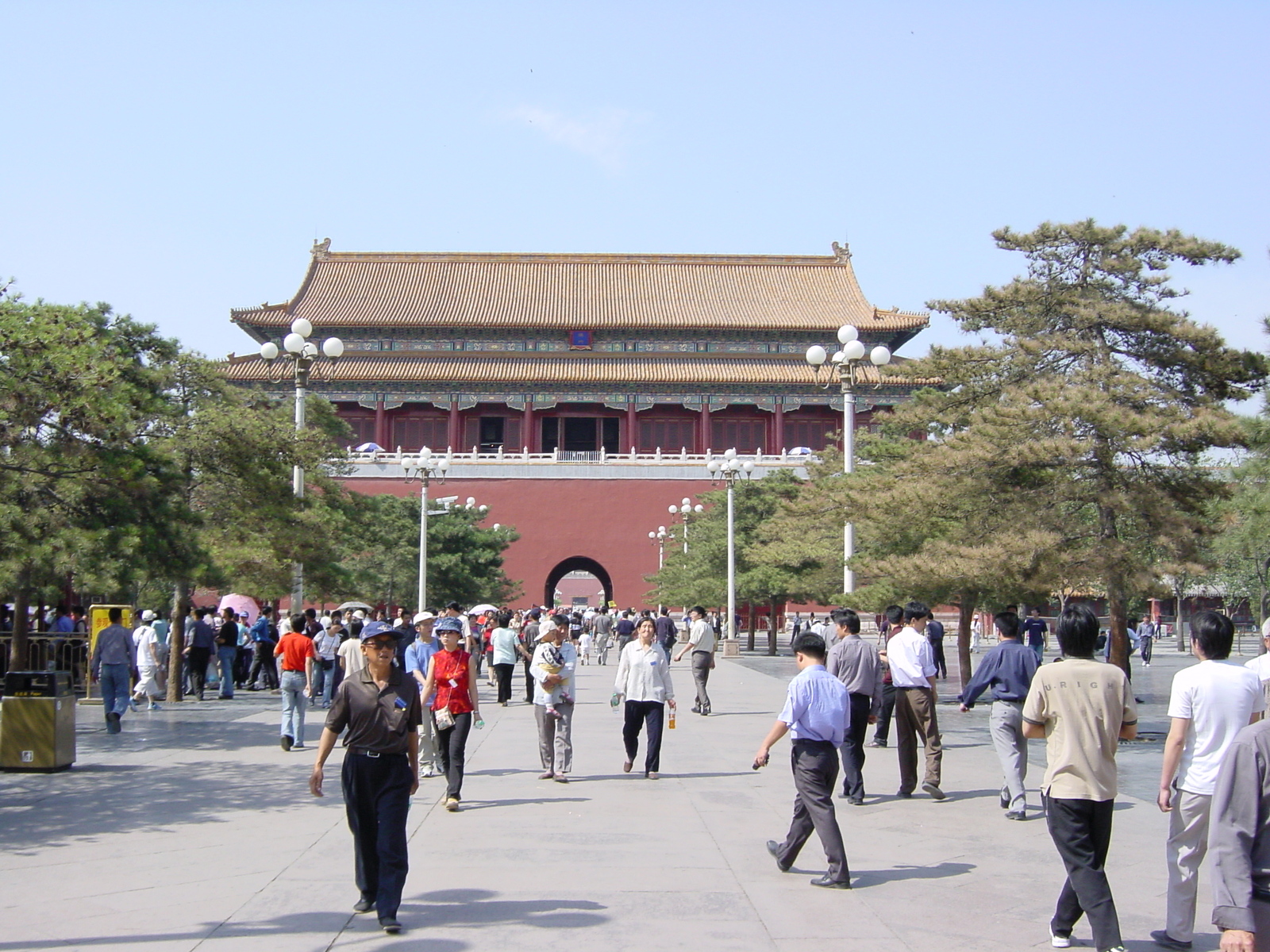 Picture China Beijing Forbidden City 2002-05 87 - Perspective Forbidden City