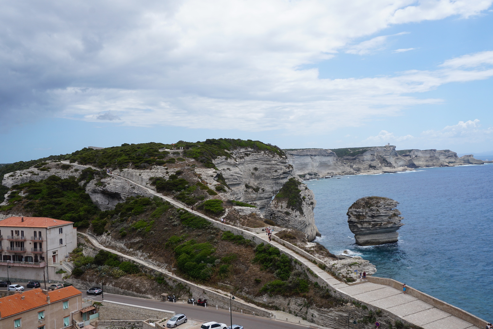 Picture France Corsica Bonifacio 2017-07 39 - Road Bonifacio