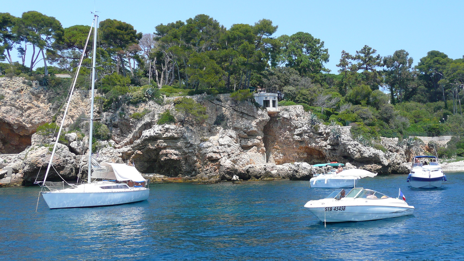 Picture France Cap d'Antibes Anse de l'Argent Faux 2007-07 10 - Car Anse de l'Argent Faux