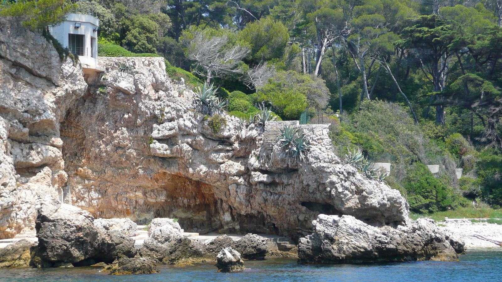 Picture France Cap d'Antibes Anse de l'Argent Faux 2007-07 26 - Map Anse de l'Argent Faux