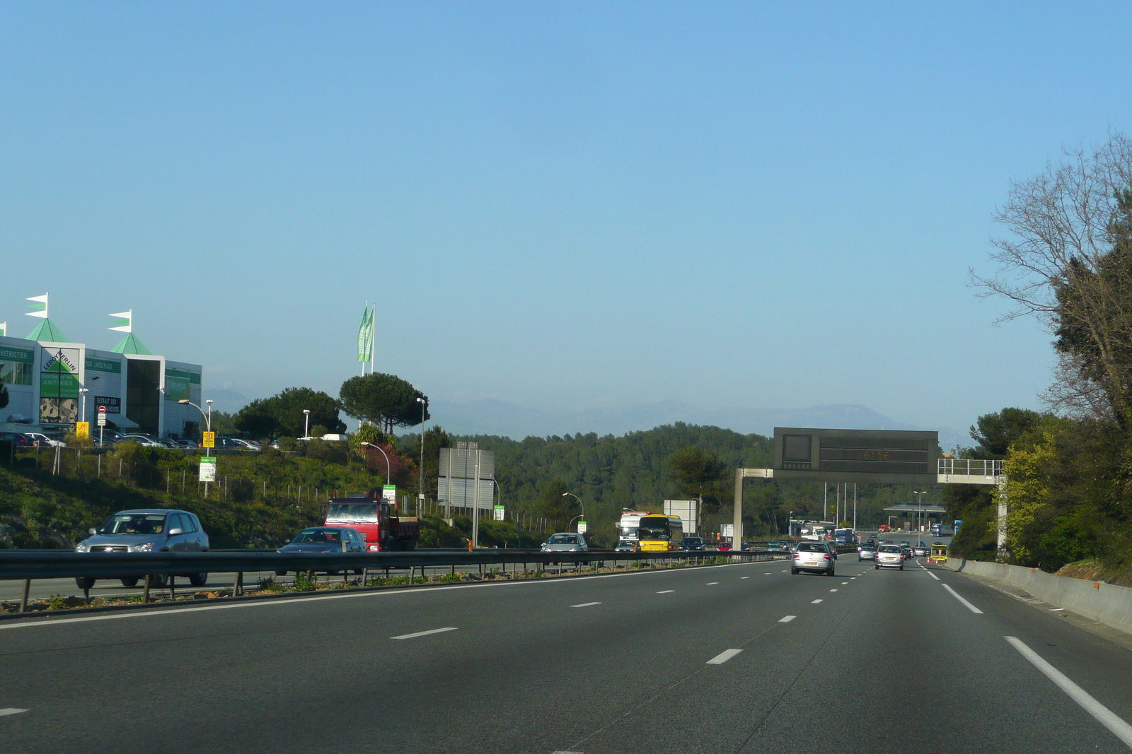 Picture France French Riviera Cannes to Cagnes road 2008-03 30 - View Cannes to Cagnes road