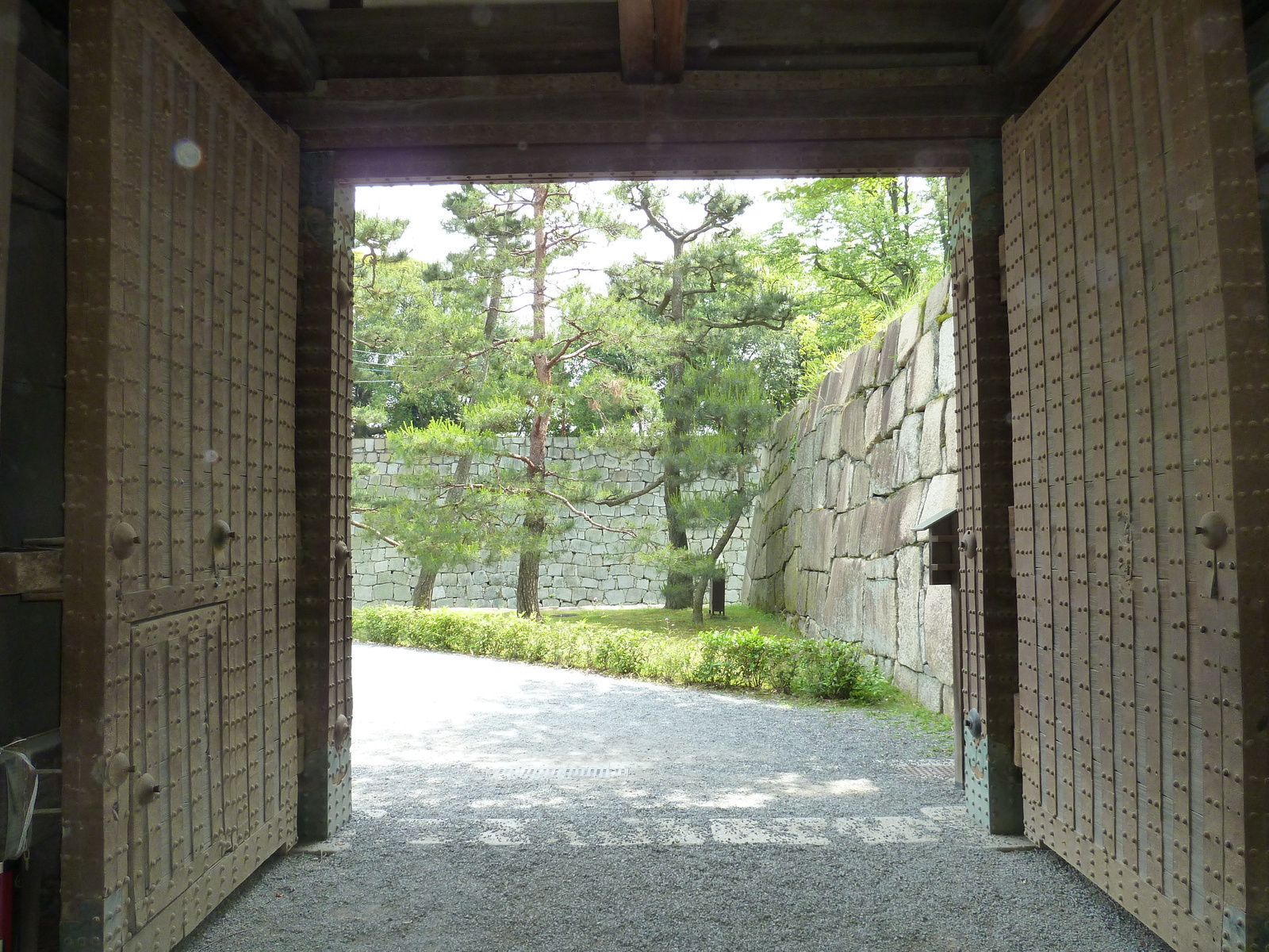 Picture Japan Kyoto Nijo Castle Honmaru Palace 2010-06 5 - Perspective Honmaru Palace