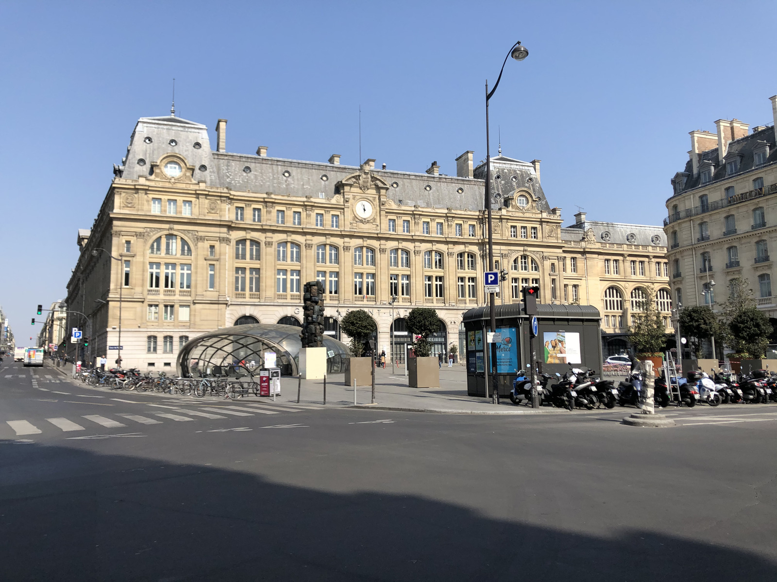 Picture France Paris lockdown 2020-03 87 - Map Paris lockdown