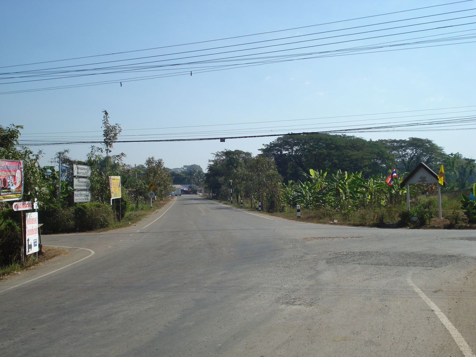 Picture Thailand Phitsanulok Jomthong Road 2008-01 31 - View Jomthong Road