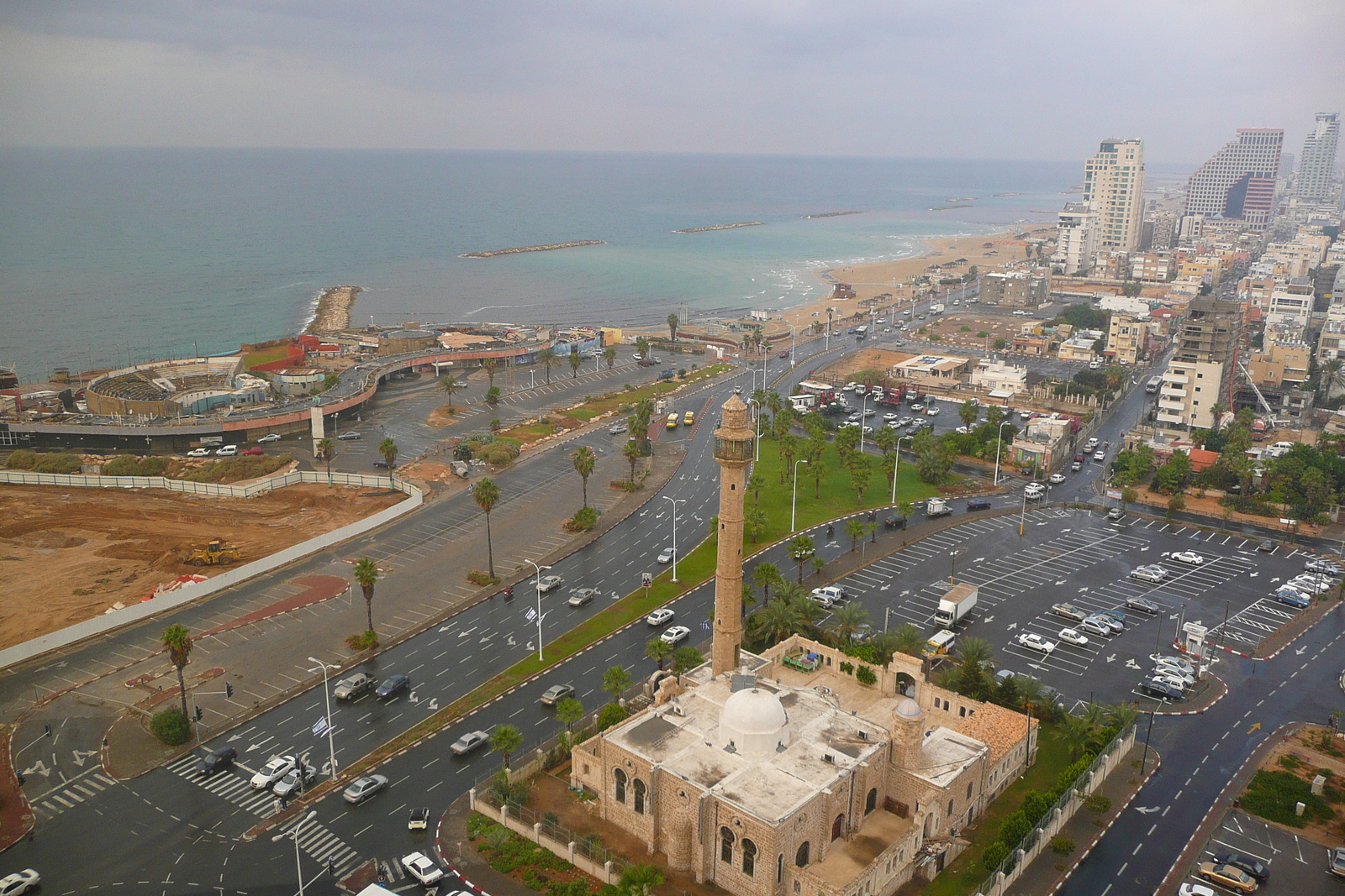 Picture Israel Tel Aviv David Intercontinental Hotel Room view 2007-11 16 - Sightseeing Room view