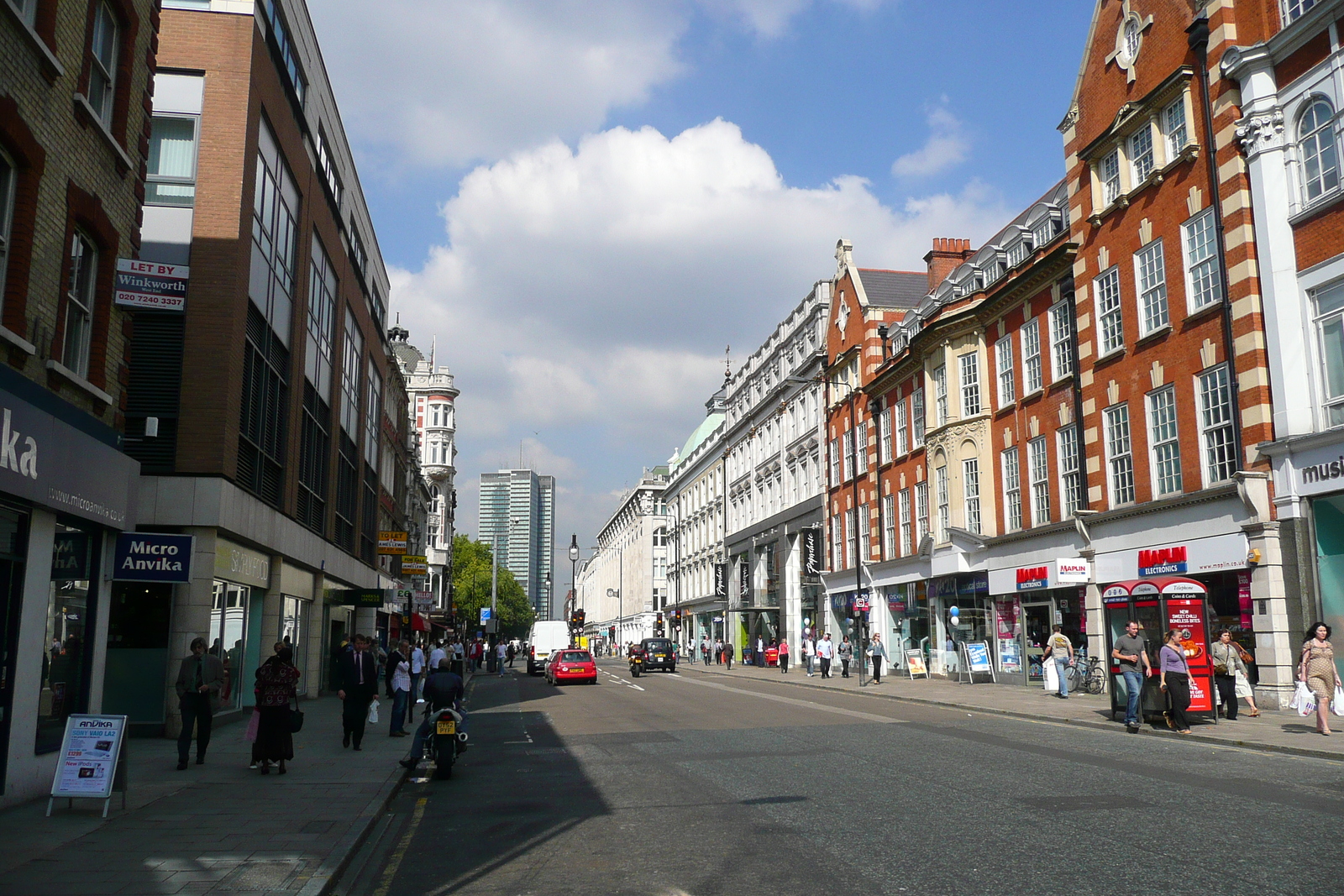 Picture United Kingdom London Tottenham Court Road 2007-09 81 - Perspective Tottenham Court Road