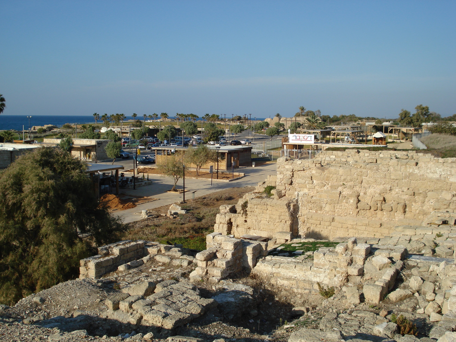 Picture Israel Caesarea 2006-12 10 - View Caesarea