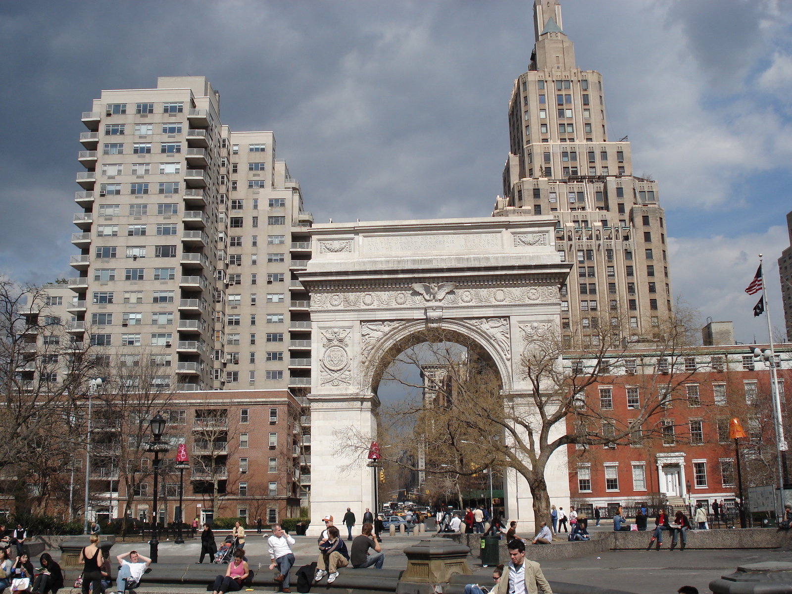 Picture United States New York Washington Square 2006-03 10 - View Washington Square