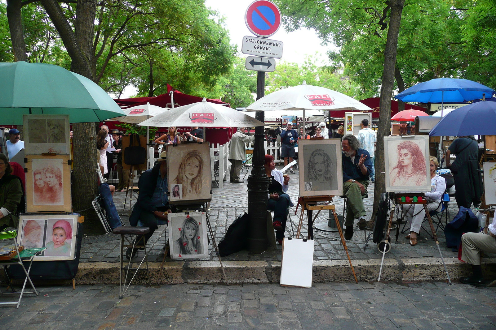 Picture France Paris Place du Tertre 2007-06 0 - Randonee Place du Tertre