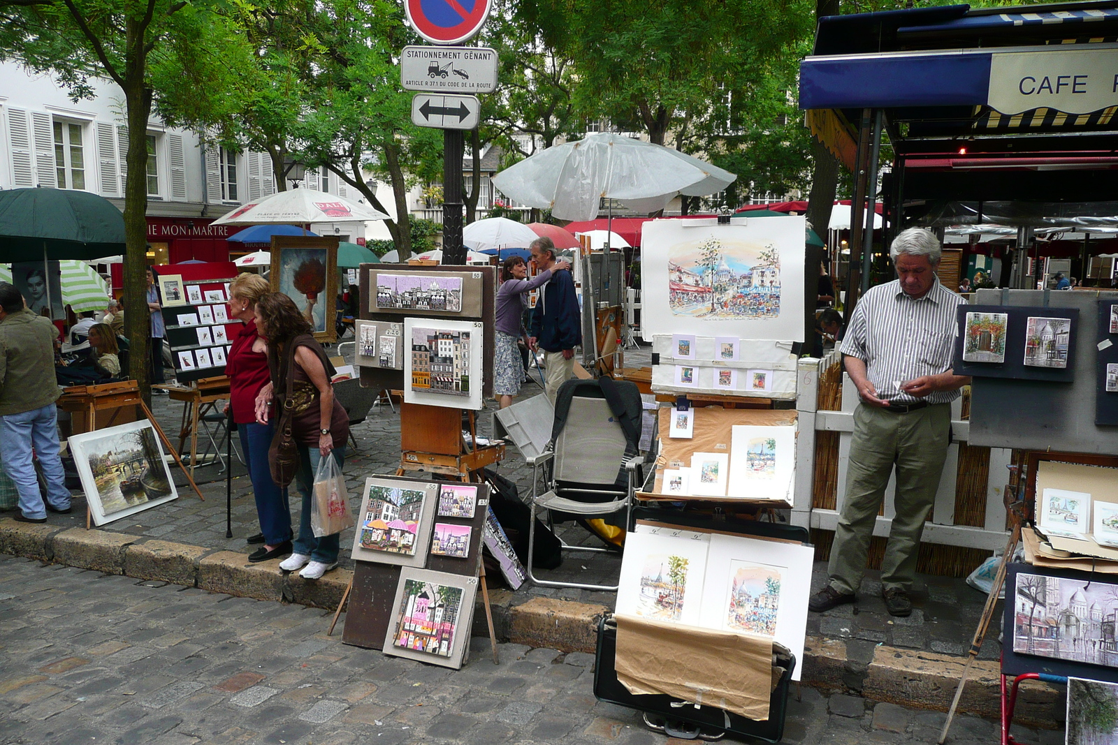 Picture France Paris Place du Tertre 2007-06 36 - Store Place du Tertre