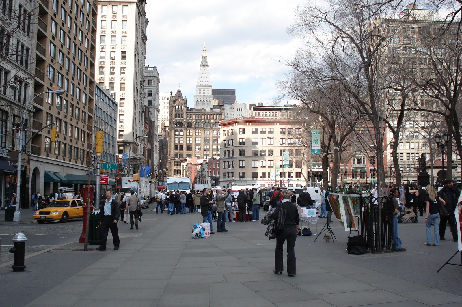 Picture United States New York Union Square 2006-03 4 - Photographers Union Square