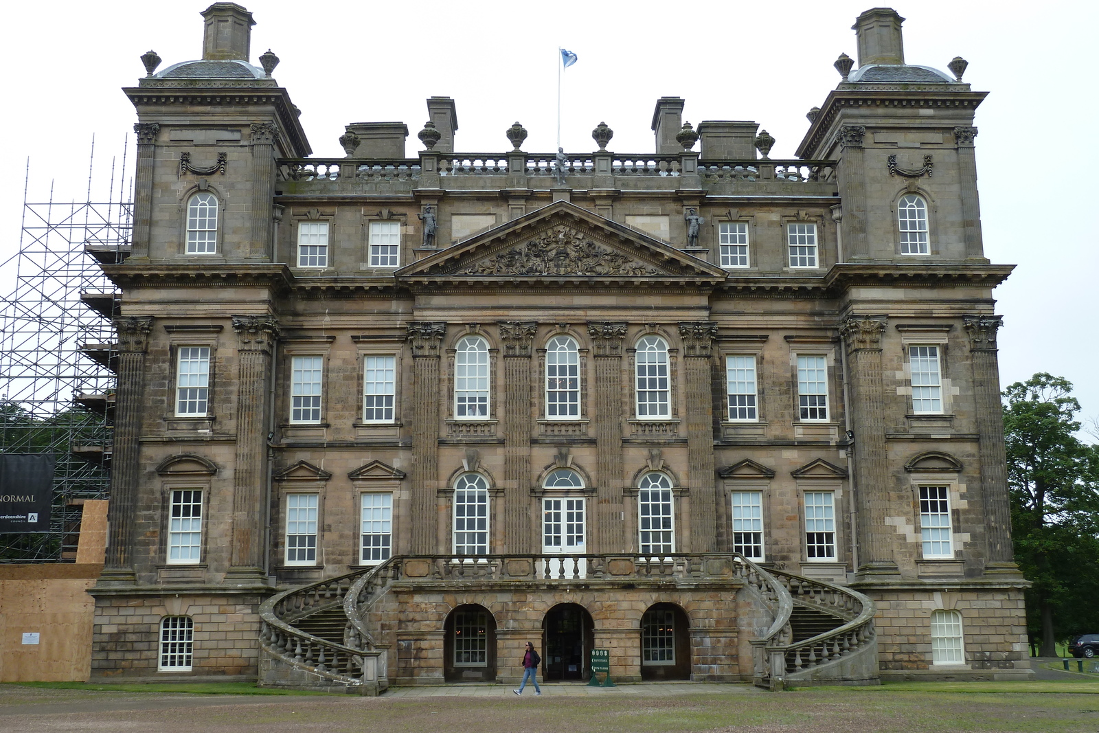 Picture United Kingdom Scotland Banff Duff House 2011-07 13 - Perspective Duff House