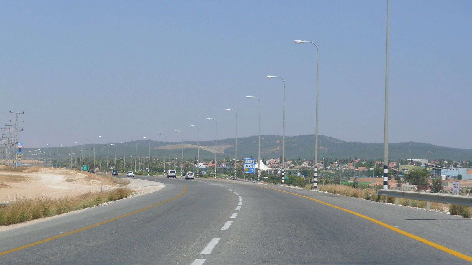 Picture Israel Ashkelon to Arad road 2007-06 107 - Road Map Ashkelon to Arad road