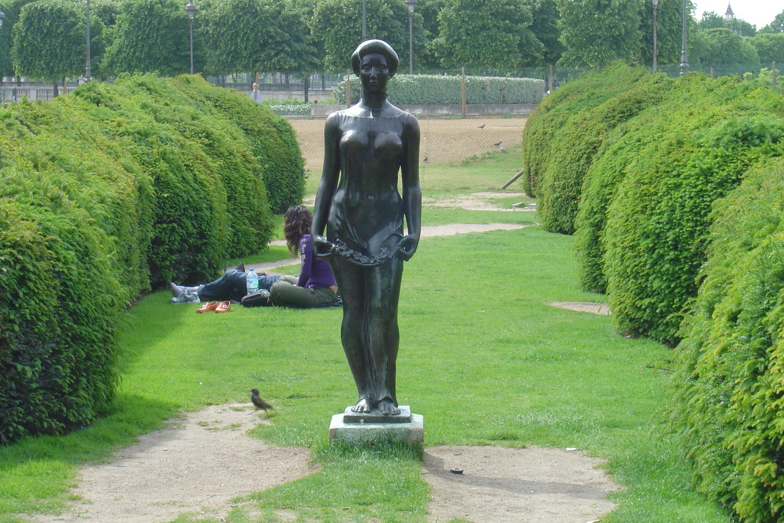 Picture France Paris Louvre Carrousel Garden 2007-05 3 - Views Louvre Carrousel Garden