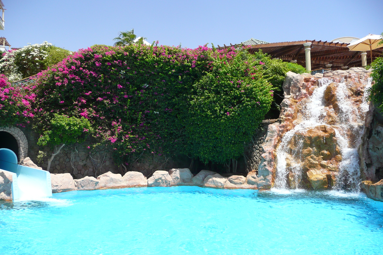 Picture Egypt Sharm el Sheikh Hyatt Hotel Hyatt Sharm el Sheikh Pool 2008-06 5 - Perspective Hyatt Sharm el Sheikh Pool