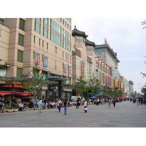 Picture China Beijing Wangfujing Street 2002-05 8 - View Wangfujing Street