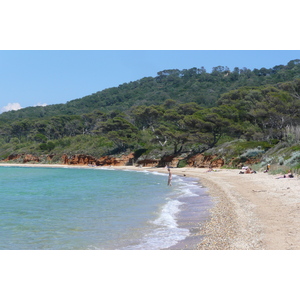 Picture France Porquerolles Island Courtade beach 2008-05 72 - Views Courtade beach