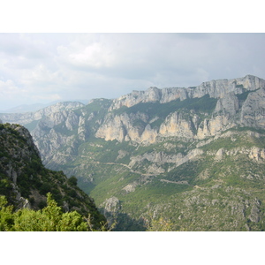 Picture France Gorges du Verdon 2002-09 22 - Views Gorges du Verdon