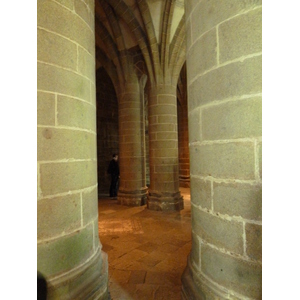 Picture France Mont St Michel Mont St Michel Abbey 2010-04 134 - Store Mont St Michel Abbey