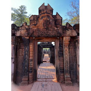 Picture Cambodia Siem Reap ⁨Banteay Srei⁩ 2023-01 43 - Visit ⁨Banteay Srei⁩