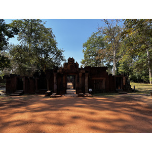 Picture Cambodia Siem Reap ⁨Banteay Srei⁩ 2023-01 40 - Perspective ⁨Banteay Srei⁩