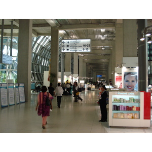 Picture Thailand Bangkok Suvarnabhumi Airport 2007-02 34 - View Suvarnabhumi Airport