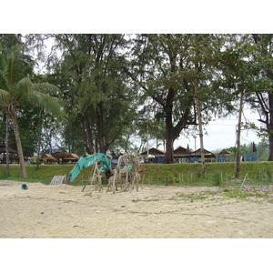 Picture Thailand Khao Lak Bang Sak Beach 2005-12 84 - Tourist Bang Sak Beach