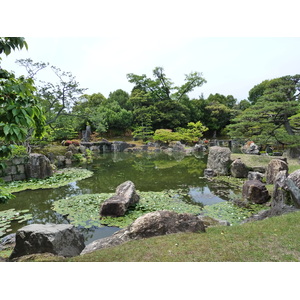 Picture Japan Kyoto Nijo Castle Ninomaru Garden 2010-06 18 - View Ninomaru Garden