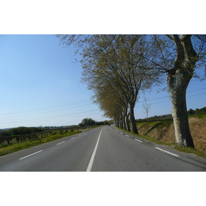 Picture France Provence road to Ales 2008-04 1 - Flights road to Ales