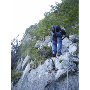 Picture France Vicdessos Via Ferrata North 2007-08 33 - Perspective Via Ferrata North