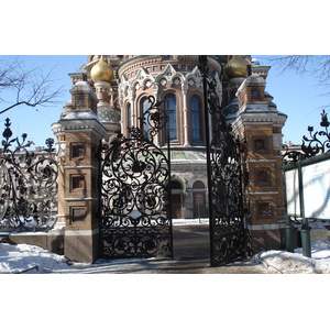 Picture Russia St Petersburg Cathedral of the savior on blood 2006-03 24 - Photo Cathedral of the savior on blood