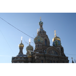 Picture Russia St Petersburg Cathedral of the savior on blood 2006-03 2 - Tourist Places Cathedral of the savior on blood