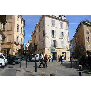 Picture France Aix en Provence Cours Mirabeau 2008-04 13 - Road Map Cours Mirabeau