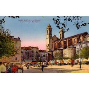 Picture France Corsica Old Postcards bastia 1900-01 165 - Sight bastia