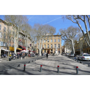 Picture France Aix en Provence Cours Mirabeau 2008-04 12 - Trail Cours Mirabeau