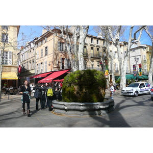 Picture France Aix en Provence Cours Mirabeau 2008-04 14 - Perspective Cours Mirabeau