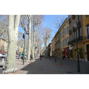 Picture France Aix en Provence Cours Mirabeau 2008-04 38 - Road Map Cours Mirabeau