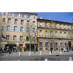 Picture France Aix en Provence Cours Mirabeau 2008-04 2 - Perspective Cours Mirabeau