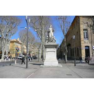 Picture France Aix en Provence Cours Mirabeau 2008-04 4 - Perspective Cours Mirabeau