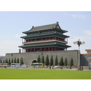 Picture China Beijing Tiananmen 2002-05 27 - View Tiananmen