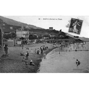 Picture France Corsica Old Postcards bastia 1900-01 121 - Shopping Mall bastia