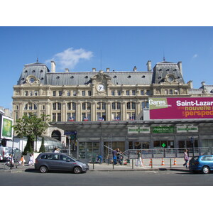 Picture France Paris Gare St Lazarre 2007-07 17 - Flights Gare St Lazarre