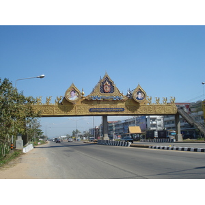 Picture Thailand Phitsanulok Mittraparp Road 2008-01 19 - View Mittraparp Road