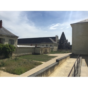 Picture France Abbaye Royale de Fontevraud 2017-08 15 - Perspective Abbaye Royale de Fontevraud