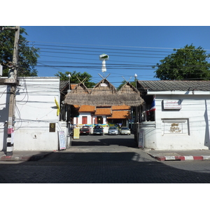 Picture Thailand Chiang Mai Rachadamnoen road 2009-12 17 - Road Map Rachadamnoen road