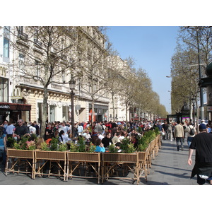 Picture France Paris Champs Elysees 2006-04 36 - View Champs Elysees