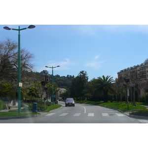 Picture France French Riviera Nice to Menton road 2008-03 11 - Perspective Nice to Menton road