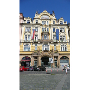 Picture Czech Republic Prague Staromestske namesti 2007-07 46 - Map Staromestske namesti