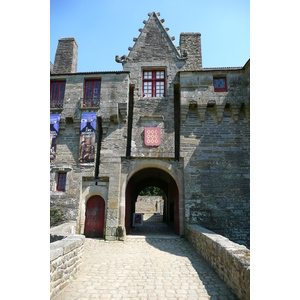 Picture France Pontivy Rohan's Dukes Castle 2007-08 120 - Road Map Rohan's Dukes Castle