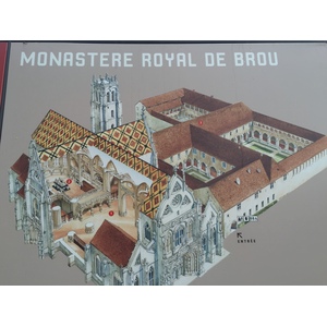 Picture France Bourg en Bresse Monastere Royal de Brou 2016-03 103 - Views Monastere Royal de Brou